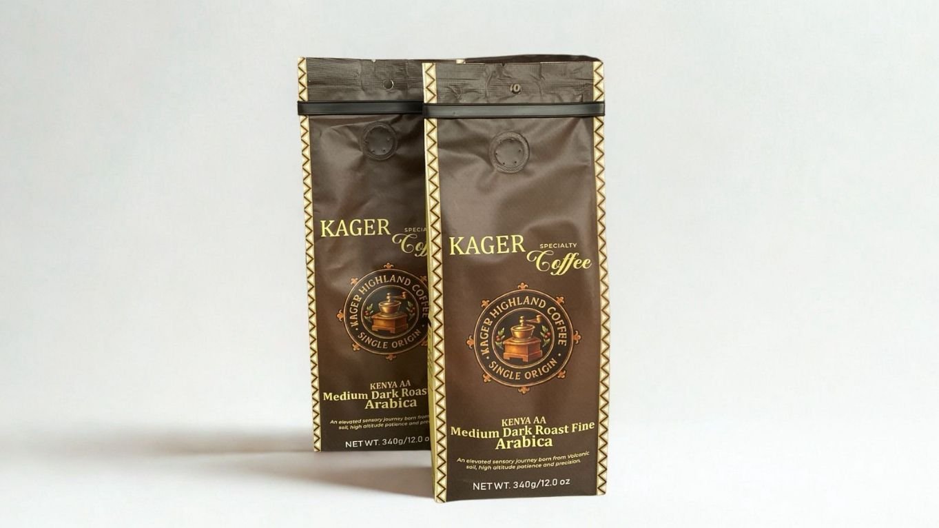 Medium Dark Roast Fine 340g (Grade AA Premium Arabica)